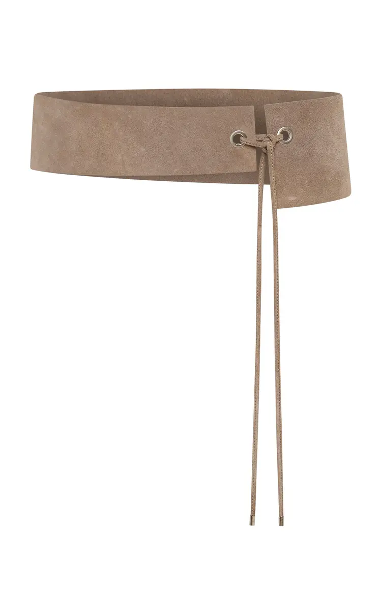 St. Agni Suede Asymmetric Belt | Image 1 St. Agni Suede Asymmetric Belt | Image 1