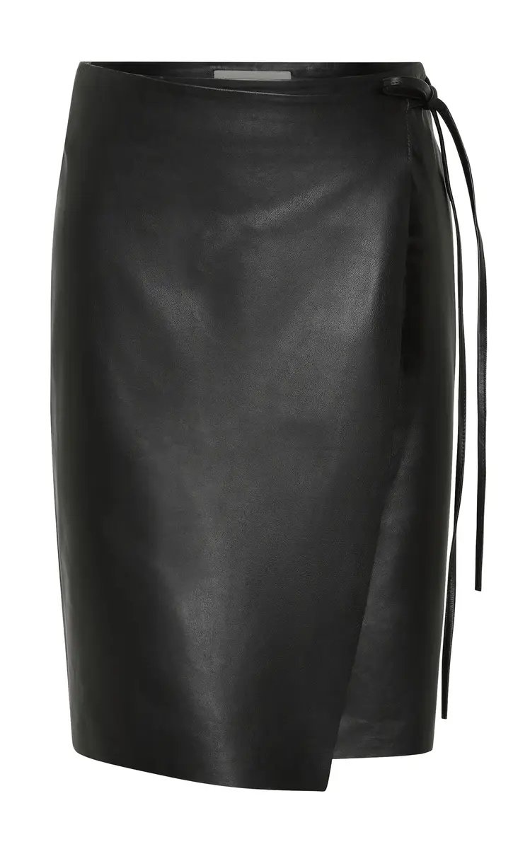 Leather Wrap Skirt Leather Wrap Skirt