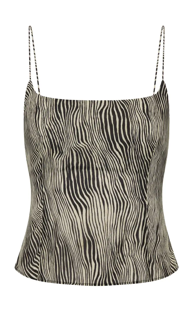 St. Agni Savannah Silk-Blend Camisole Top | Image 1 St. Agni Savannah Silk-Blend Camisole Top | Image 1