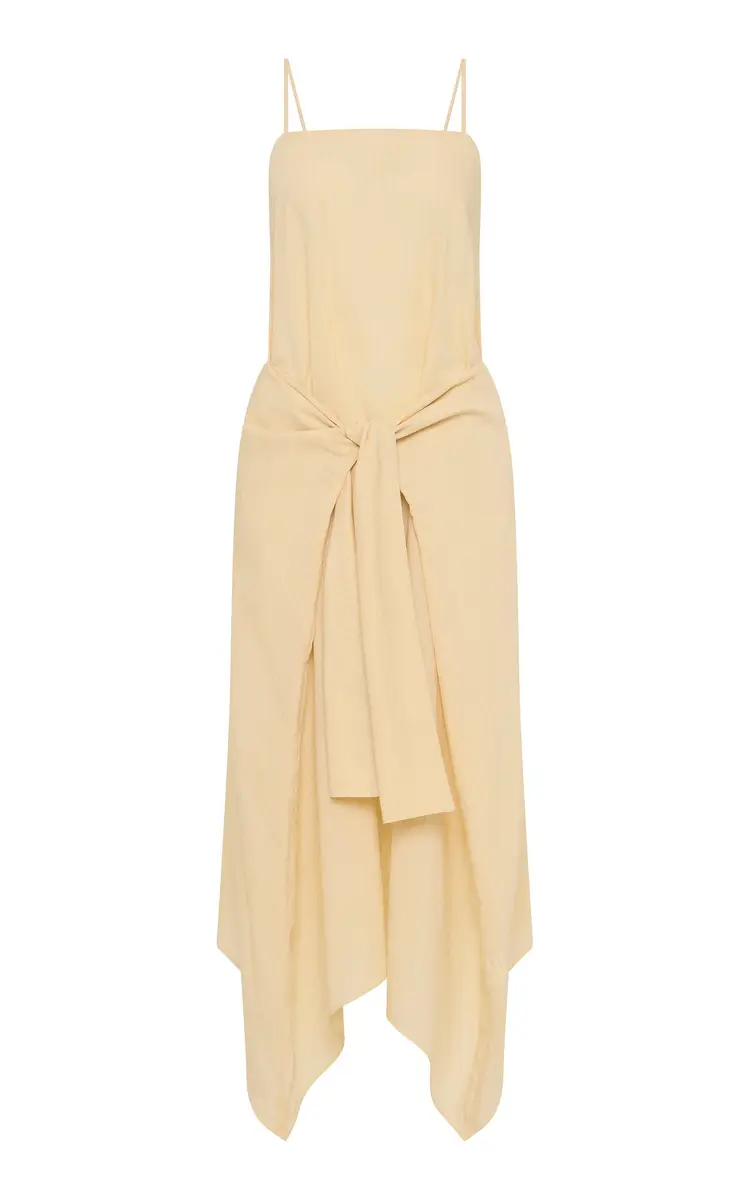 St. Agni Relaxed Cotton-Blend Midi Dress | Thumbnail 3 St. Agni Relaxed Cotton-Blend Midi Dress | Thumbnail 3