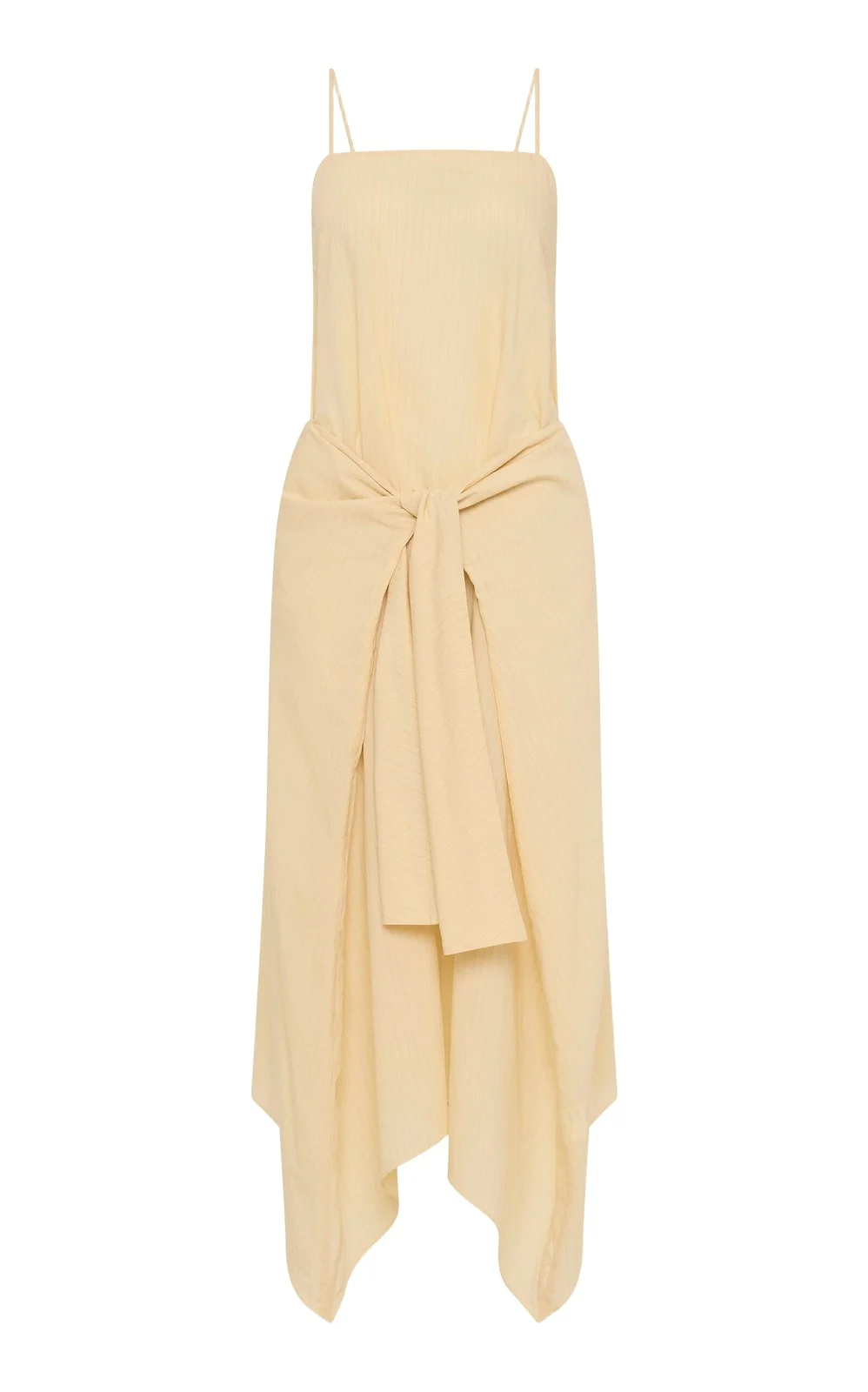 Relaxed Cotton-Blend Midi Dress Relaxed Cotton-Blend Midi Dress