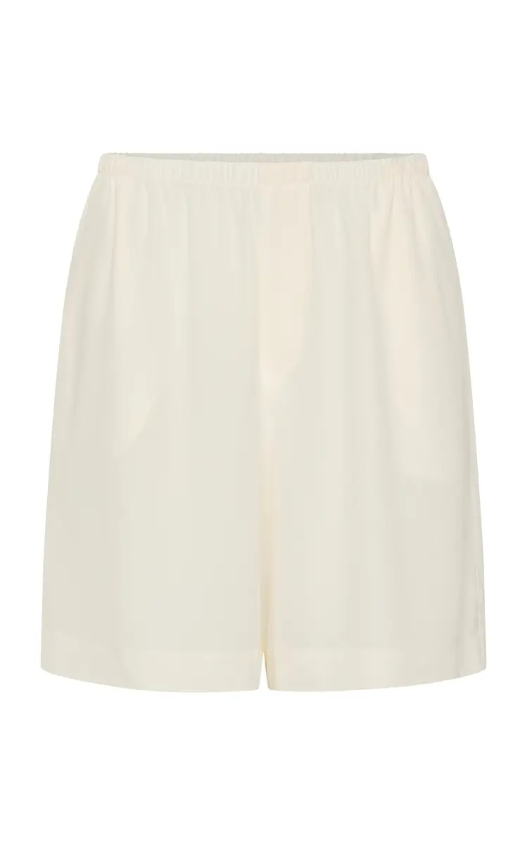 St. Agni Silk Everyday Relaxed Shorts | Thumbnail 2