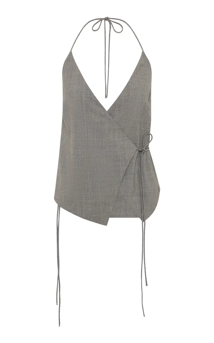 St. Agni Wool Halter Top