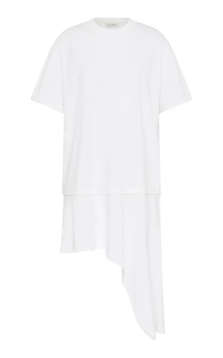 St. Agni Layered Tee Mini Dress