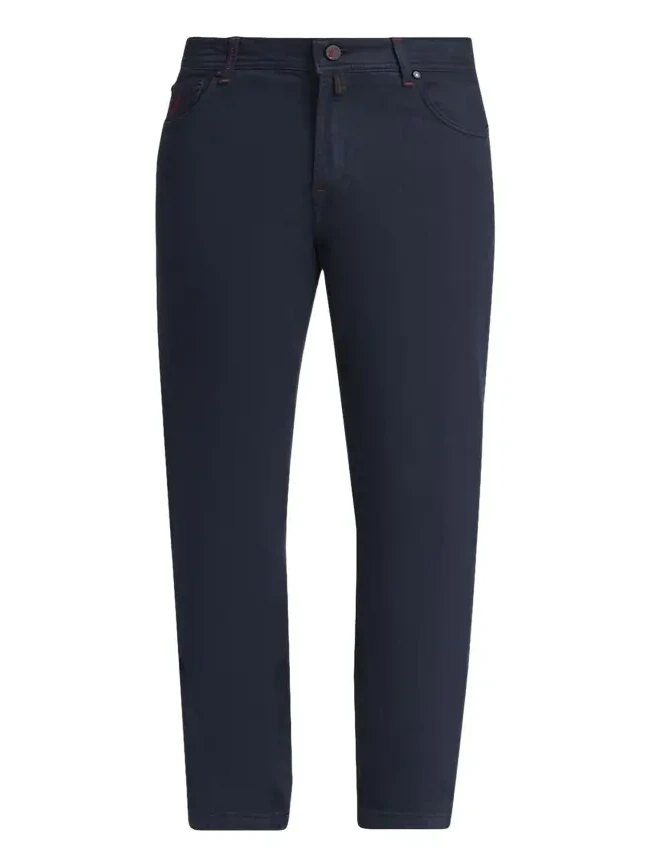 Men's Straight Leg Cotton-Stretch Five-Pocket Pants Men's Straight Leg Cotton-Stretch Five-Pocket Pants