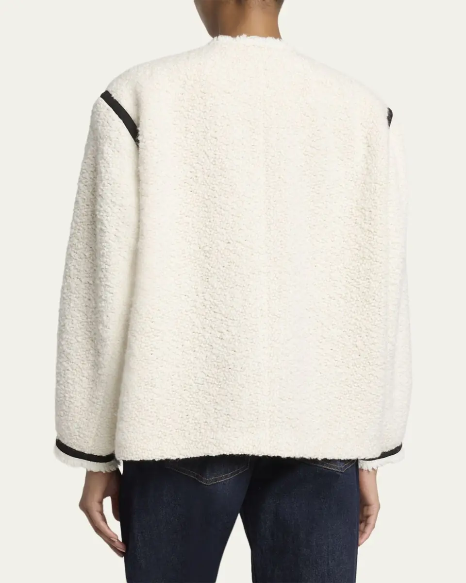 Isabel Marant Maylin Contrast-Trim Tweed Jacket | Thumbnail 3 Isabel Marant Maylin Contrast-Trim Tweed Jacket | Thumbnail 3
