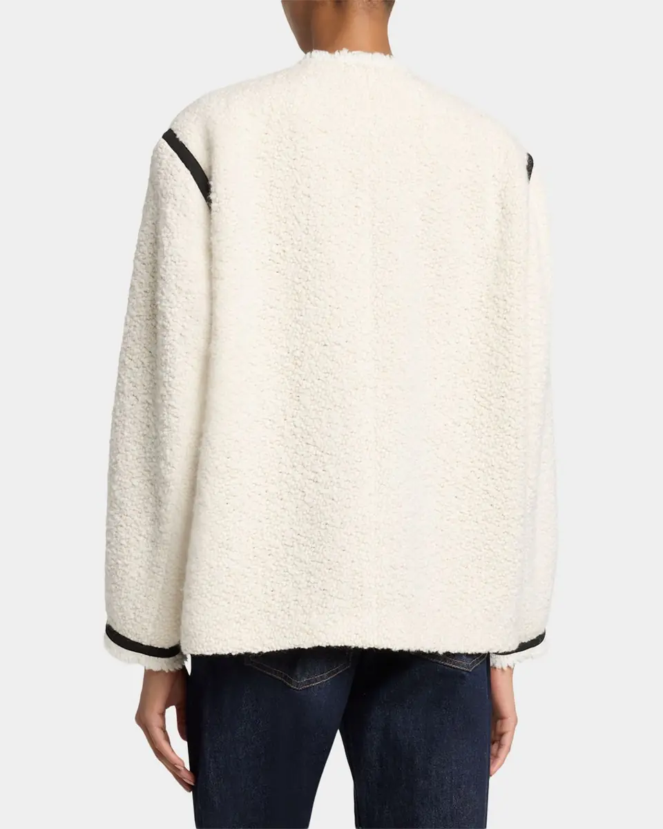 Isabel Marant Maylin Contrast-Trim Tweed Jacket | Thumbnail 7 Isabel Marant Maylin Contrast-Trim Tweed Jacket | Thumbnail 7