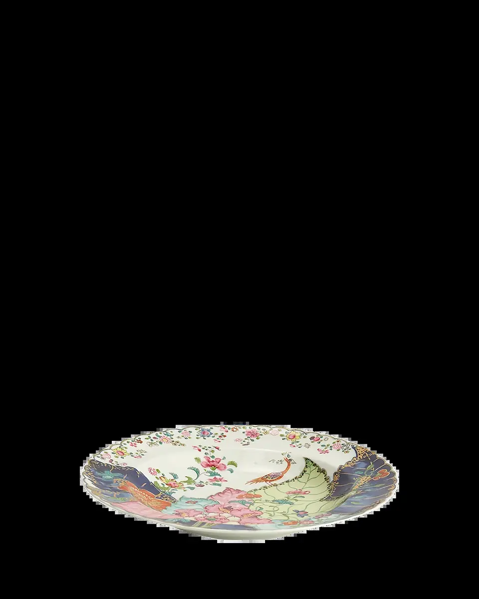 Mottahedeh Tobacco Leaf Rim Soup Bowl | Thumbnail 2