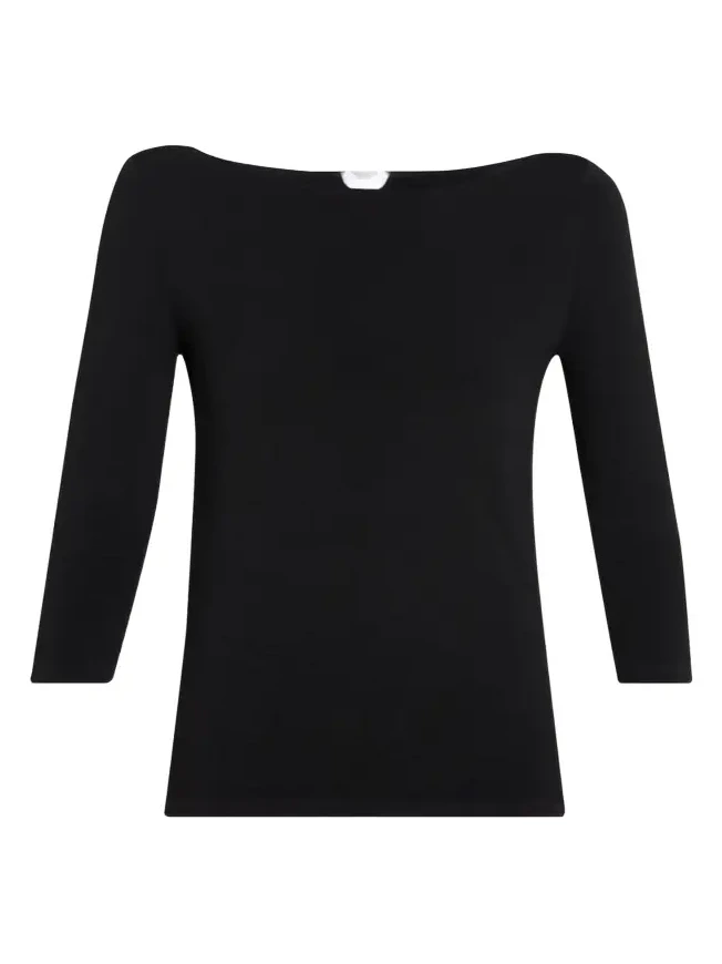 Cordoba Boatneck Stretch Cotton Top