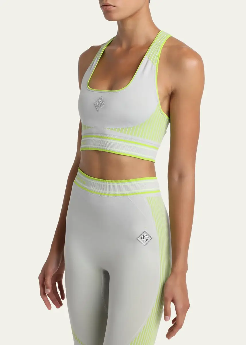 Casablanca Seamless Racerback Sports Bra | Thumbnail 4 Casablanca Seamless Racerback Sports Bra | Thumbnail 4