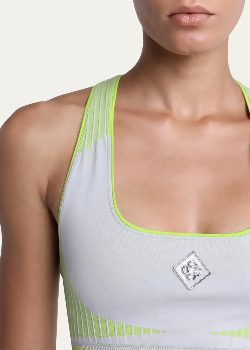 Casablanca Seamless Racerback Sports Bra | Thumbnail 5 Casablanca Seamless Racerback Sports Bra | Thumbnail 5
