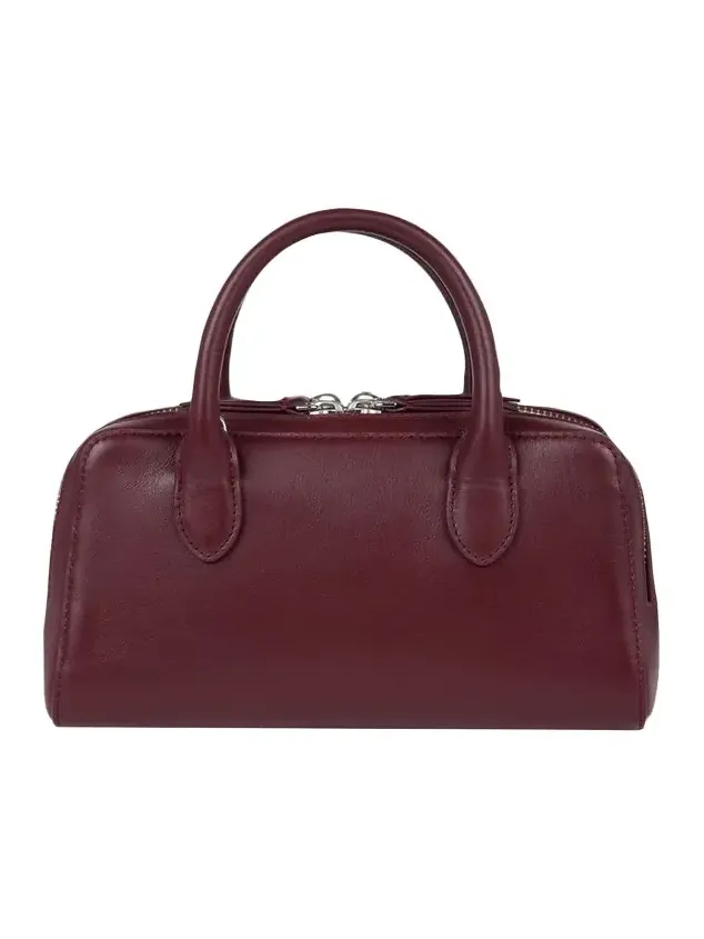 The Ivy 22 Leather Top-Handle Bag