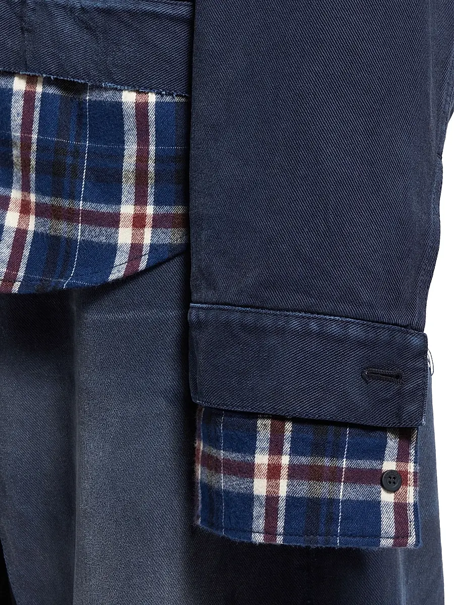 Balenciaga Men's Patched Denim Jacket | Thumbnail 6 Balenciaga Men's Patched Denim Jacket | Thumbnail 6