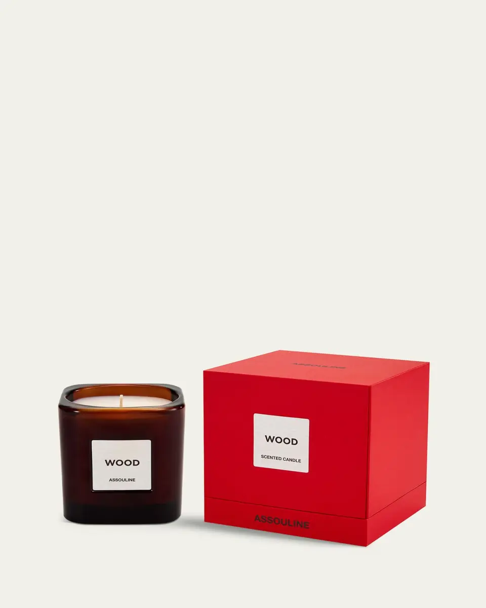 ASSOULINE Wood Candle, 8 oz. | Thumbnail 2