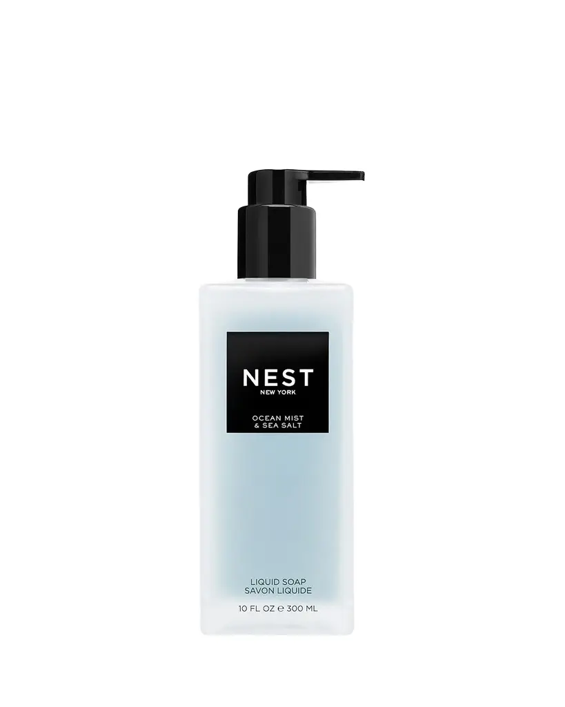 NEST New York Ocean Mist & Sea Salt Liquid Soap, 10 oz. | Image 1 NEST New York Ocean Mist & Sea Salt Liquid Soap, 10 oz. | Image 1