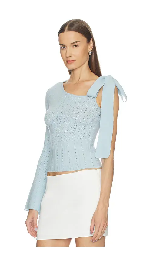 MAJORELLE Belle Bow Tie Sweater | Thumbnail 2 MAJORELLE Belle Bow Tie Sweater | Thumbnail 2