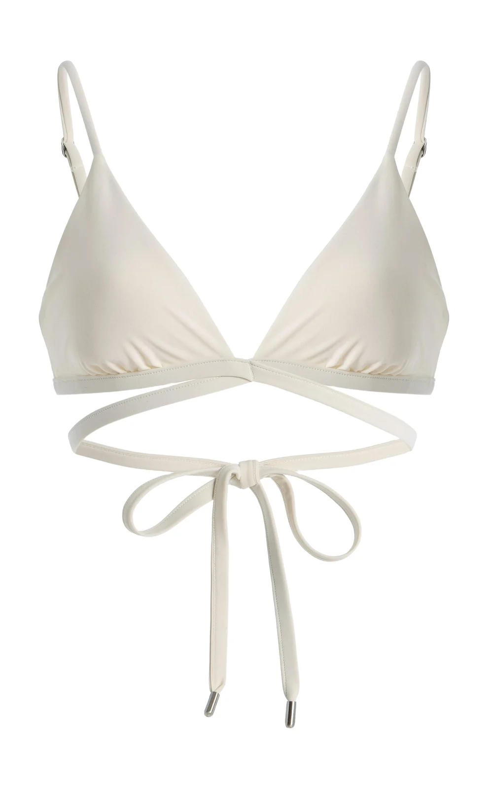 Simkhai Harlen Tie-Front Bikini Top