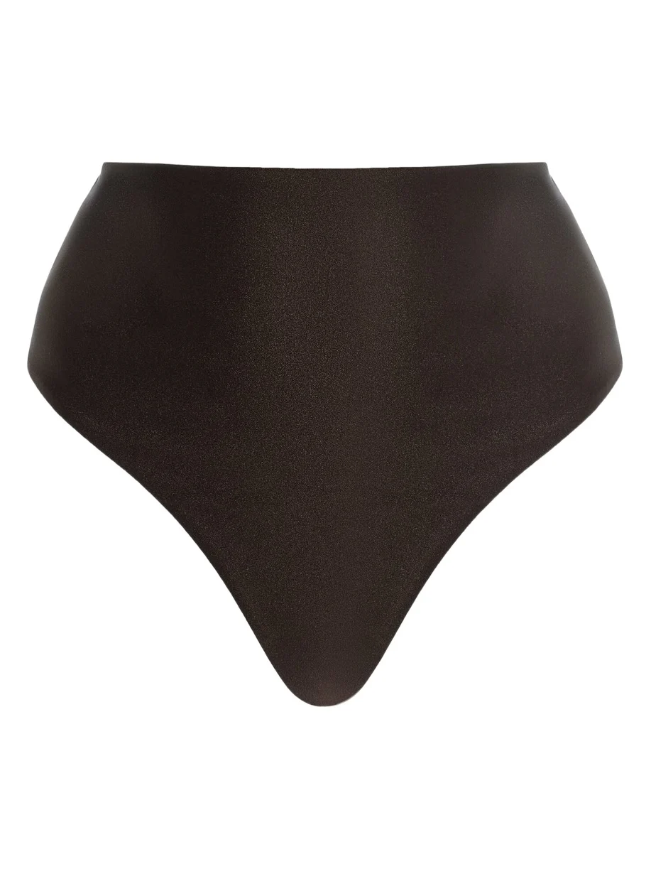 Gracie Shell-Detailed Bikini Bottom