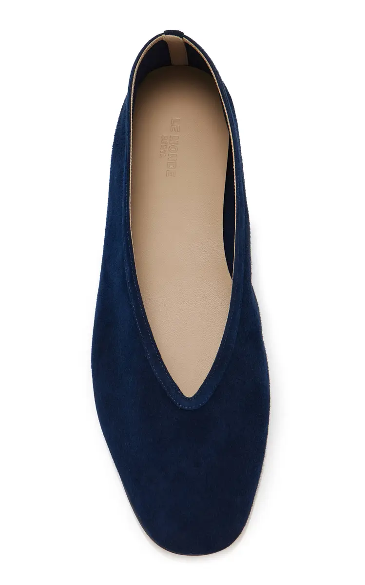 Le Monde Beryl Luna Suede Ballet Flats | Thumbnail 3