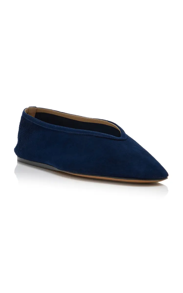 Le Monde Beryl Luna Suede Ballet Flats | Thumbnail 4