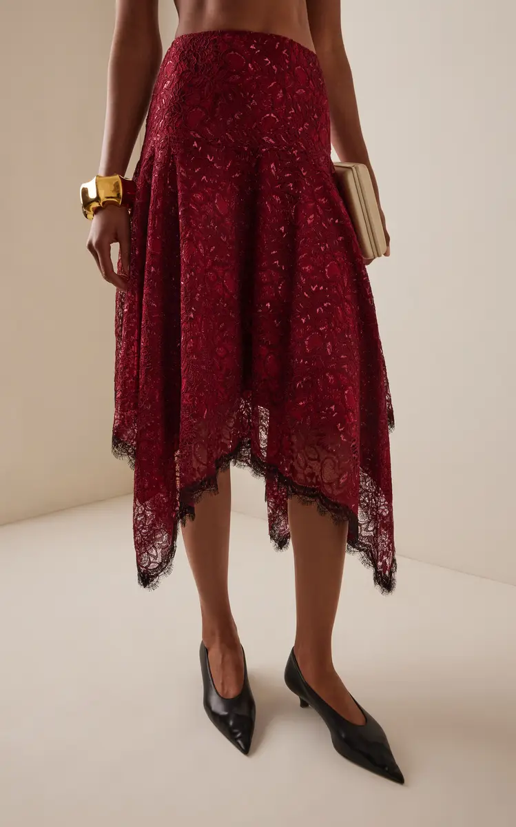 Rodarte Exclusive Lace Midi Skirt | Thumbnail 3