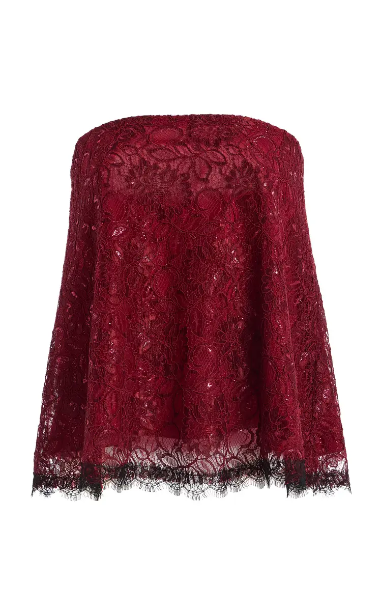 Rodarte Exclusive Strapless Lace Top | Thumbnail 6 Rodarte Exclusive Strapless Lace Top | Thumbnail 6