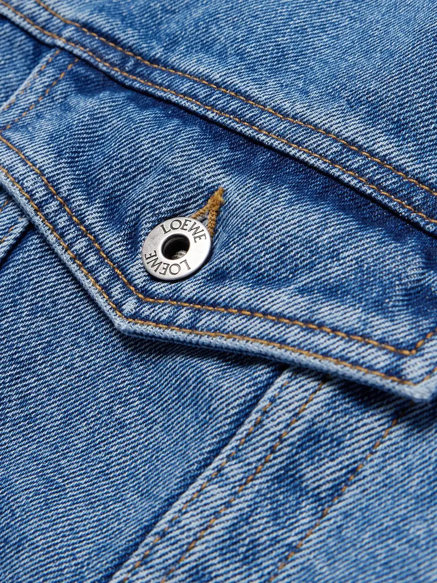 Loewe Anagram Embroidered Denim Jacket - Men | Thumbnail 6 Loewe Anagram Embroidered Denim Jacket - Men | Thumbnail 6