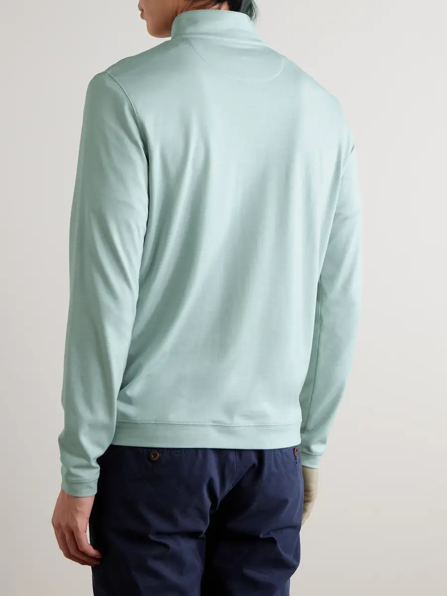 Peter Millar Albatross Piqué Half-Zip Sweater - Men | Thumbnail 3 Peter Millar Albatross Piqué Half-Zip Sweater - Men | Thumbnail 3