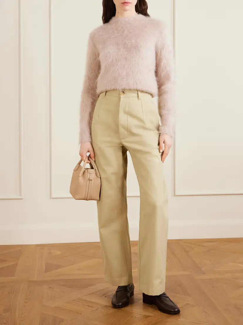 Loro Piana Yoko Cropped Cotton-poplin Pants | Thumbnail 2 Loro Piana Yoko Cropped Cotton-poplin Pants | Thumbnail 2