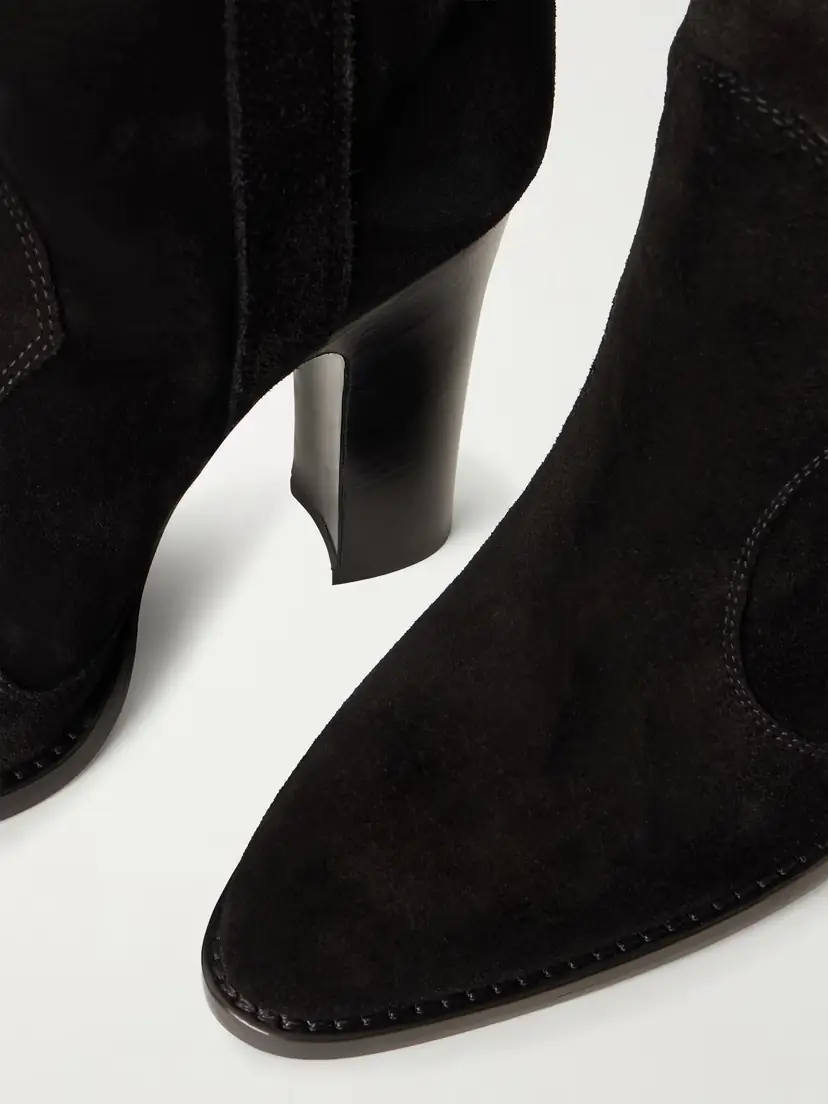 Paris Texas Lavinia 100 Suede Knee Boots | Thumbnail 5 Paris Texas Lavinia 100 Suede Knee Boots | Thumbnail 5