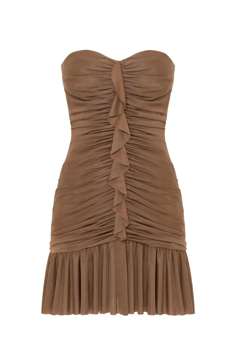 PatBo MOONLIGHT JERSEY STRAPLESS MINI DRESS | Thumbnail 3 PatBo MOONLIGHT JERSEY STRAPLESS MINI DRESS | Thumbnail 3