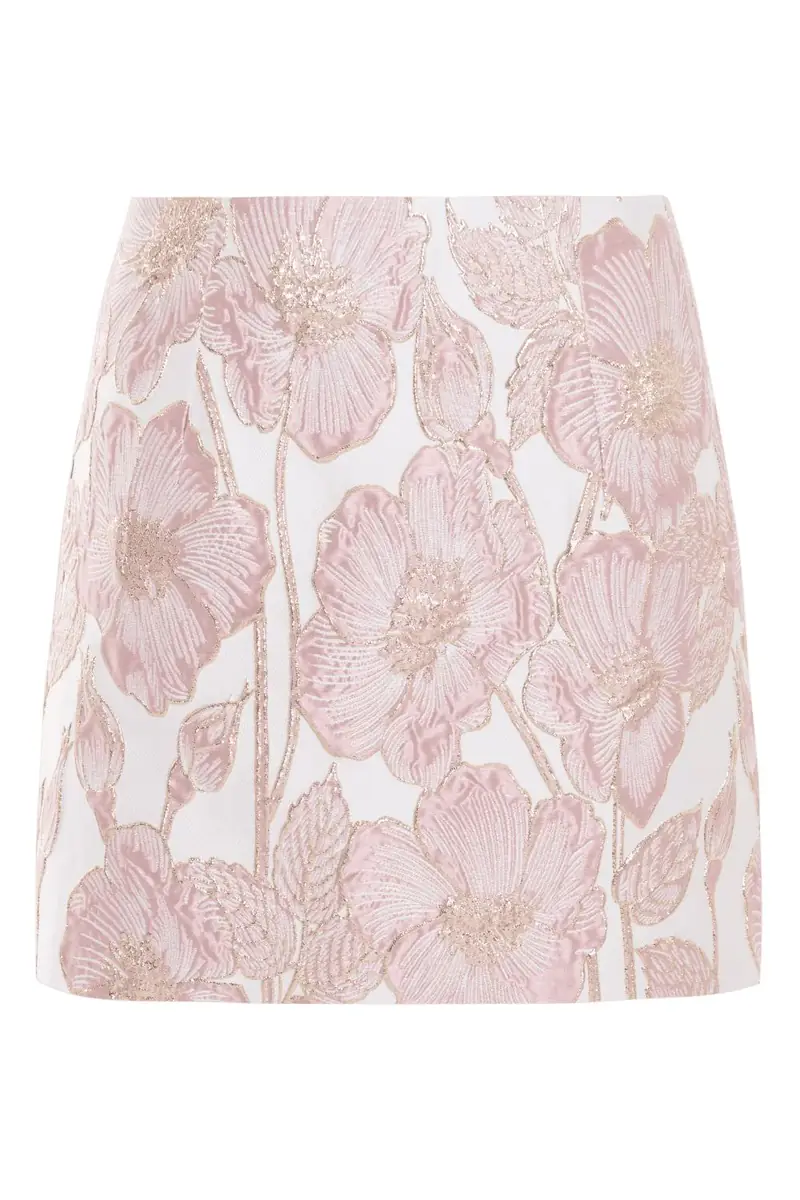 PatBo PETAL JACQUARD SKIRT | Thumbnail 4 PatBo PETAL JACQUARD SKIRT | Thumbnail 4