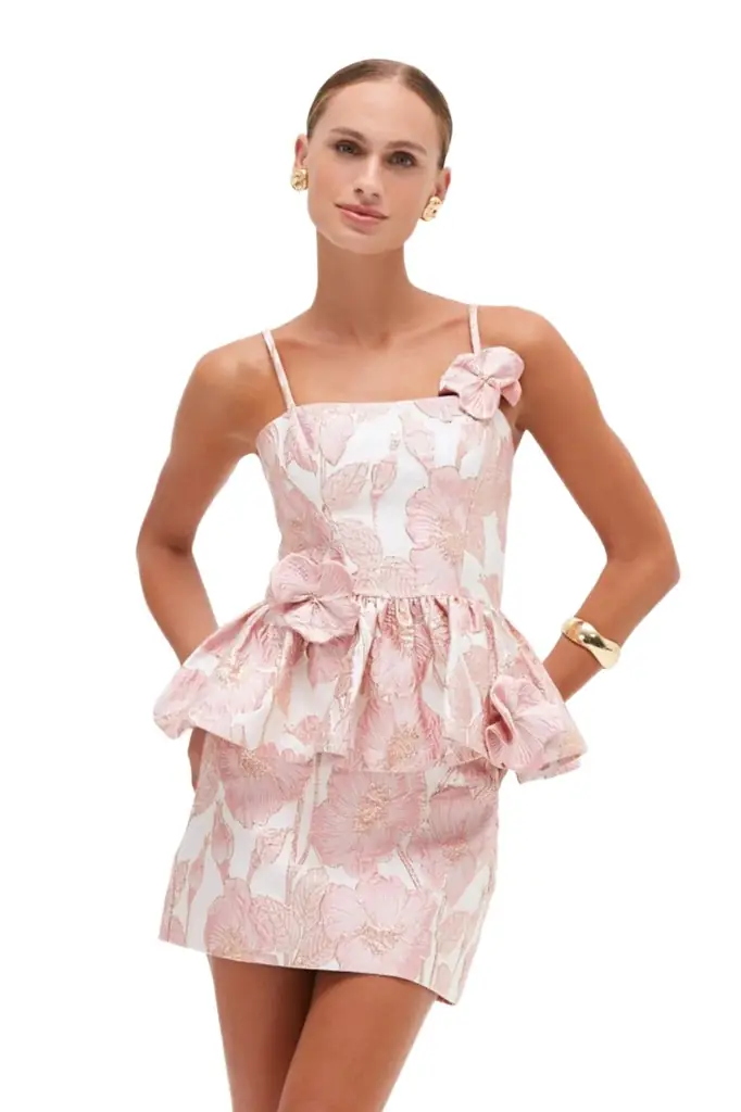 PatBo PETAL JACQUARD SKIRT