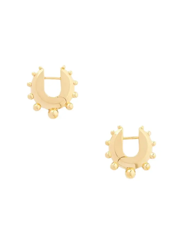 Phoebe Philo Gold-plated sterling silver hoop earrings