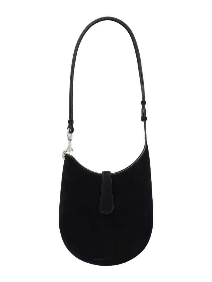 Bean Sling mini suede shoulder bag Bean Sling mini suede shoulder bag
