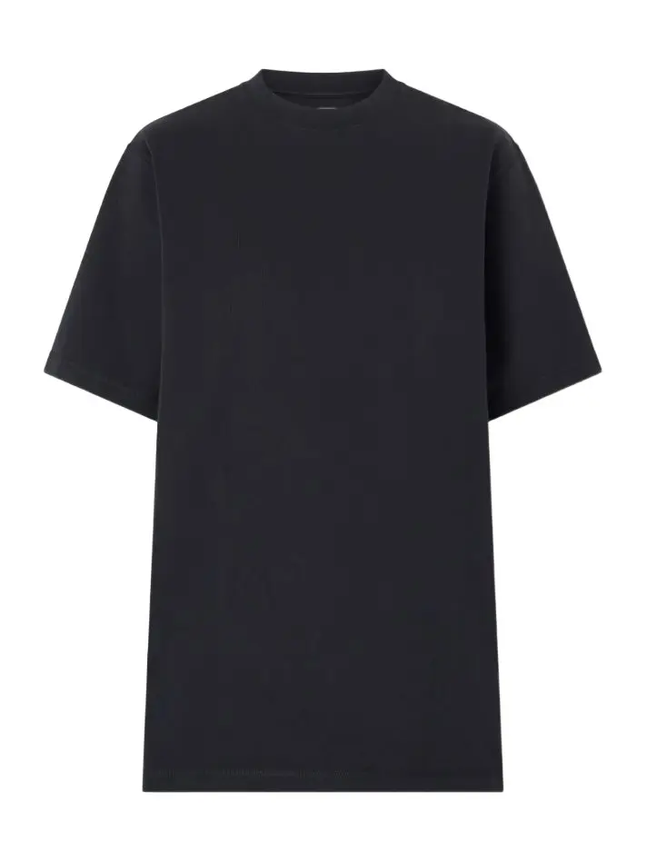 Big oversized cotton-jersey T-shirt