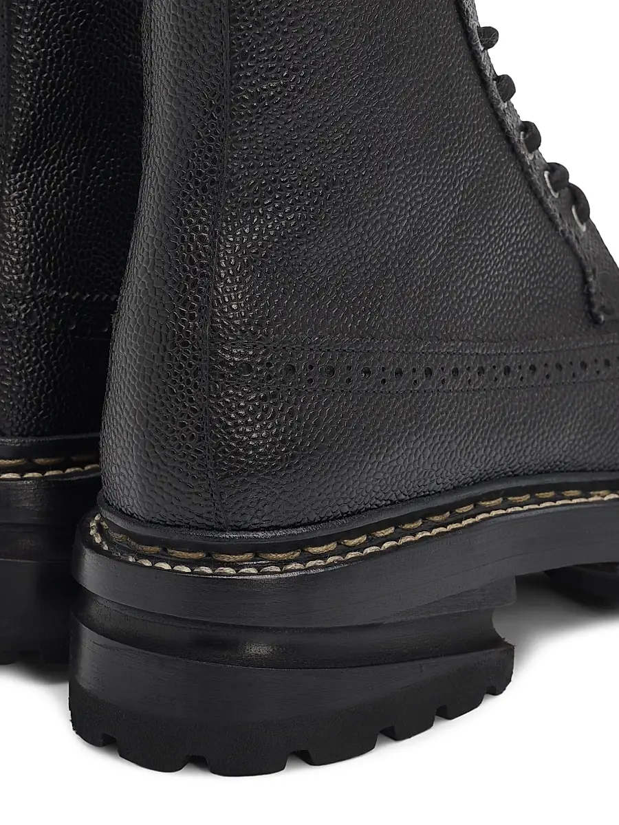 Thom Browne Women's Leather Lugsole Hiking Boots | Thumbnail 5 Thom Browne Women's Leather Lugsole Hiking Boots | Thumbnail 5