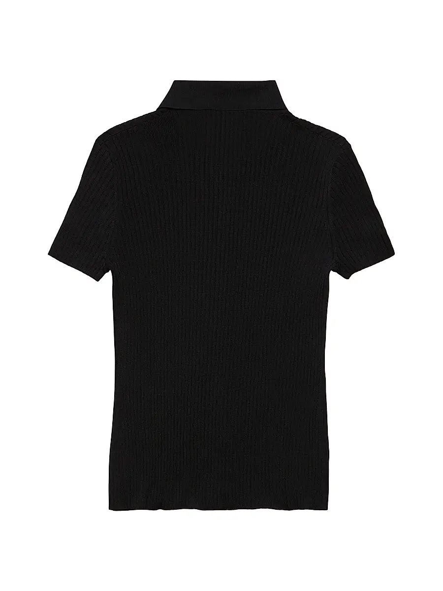 Balenciaga Women's Short Sleeve Shirt - Black | Thumbnail 2 Balenciaga Women's Short Sleeve Shirt - Black | Thumbnail 2