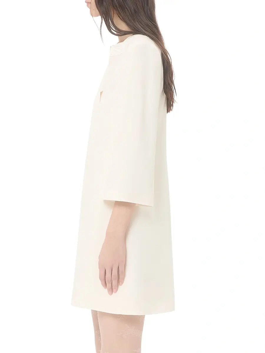 Valentino Women's Crepe Couture Short Dress | Thumbnail 3 Valentino Women's Crepe Couture Short Dress | Thumbnail 3