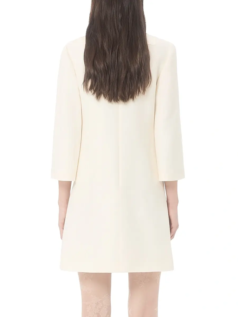Valentino Women's Crepe Couture Short Dress | Thumbnail 4 Valentino Women's Crepe Couture Short Dress | Thumbnail 4