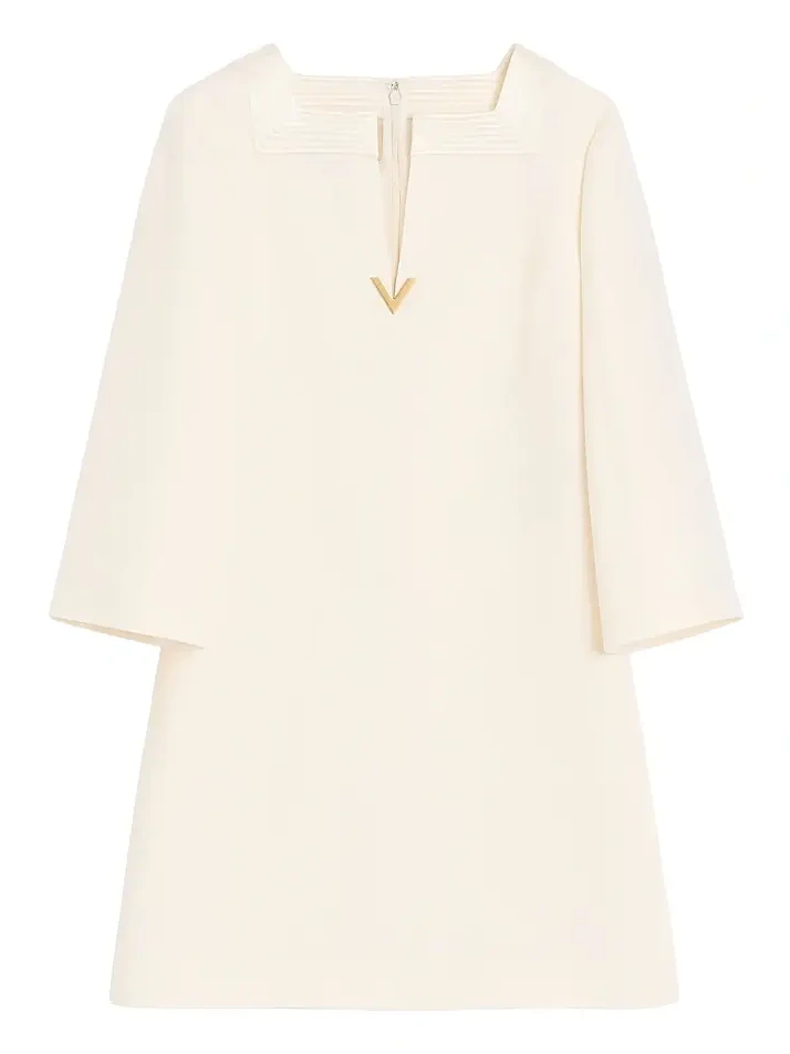 Women's Crepe Couture Short Dress Women's Crepe Couture Short Dress
