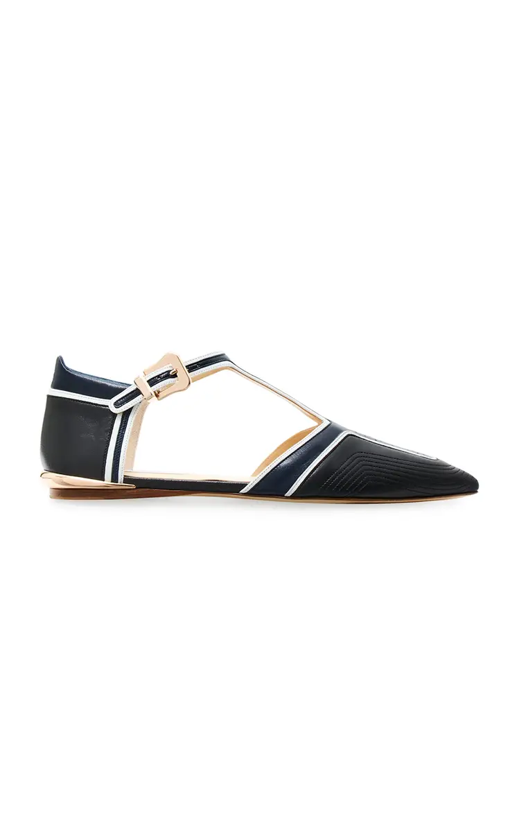 Gabriela Hearst Leya Moto Flat | Thumbnail 2