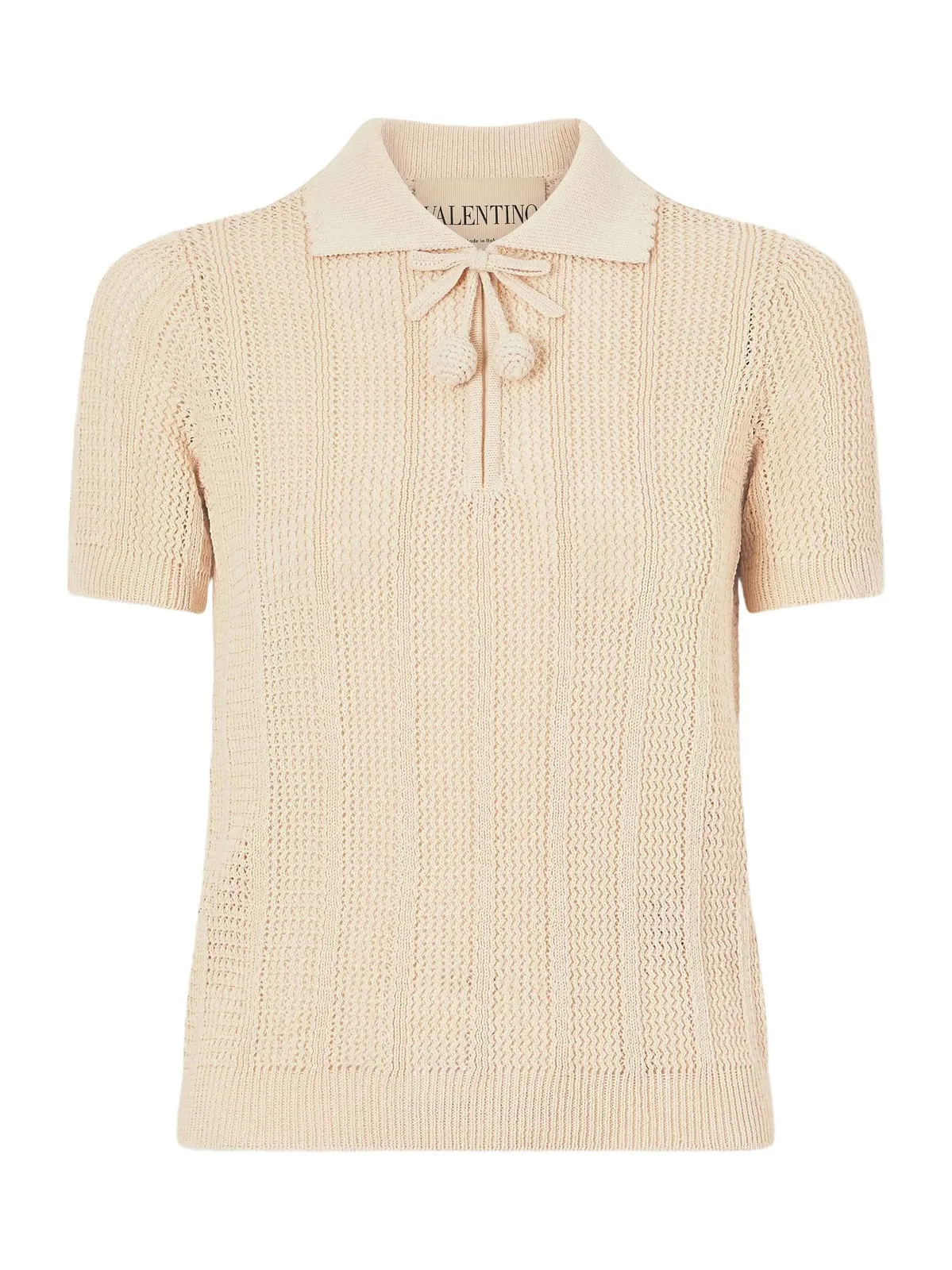 Pointelle-knit Cotton Polo Shirt Pointelle-knit Cotton Polo Shirt