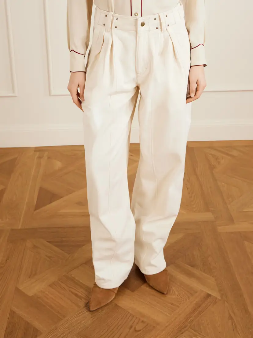 Isabel Marant Ireme Embellished Wide-leg Jeans | Thumbnail 3 Isabel Marant Ireme Embellished Wide-leg Jeans | Thumbnail 3