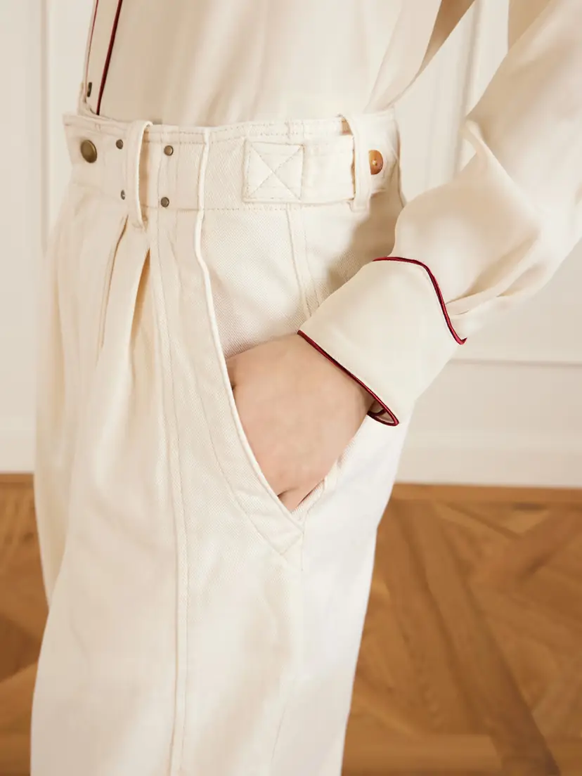 Isabel Marant Ireme Embellished Wide-leg Jeans | Thumbnail 5 Isabel Marant Ireme Embellished Wide-leg Jeans | Thumbnail 5