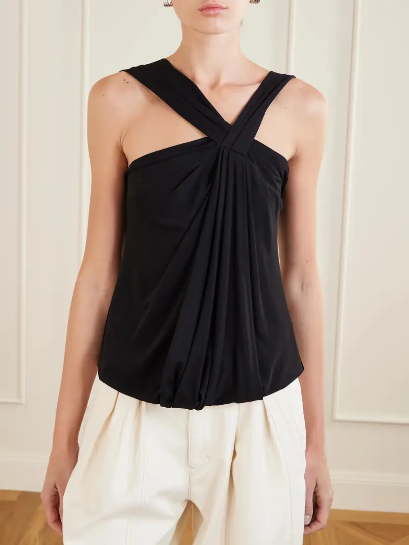 Isabel Marant Neya Jersey Top | Thumbnail 3