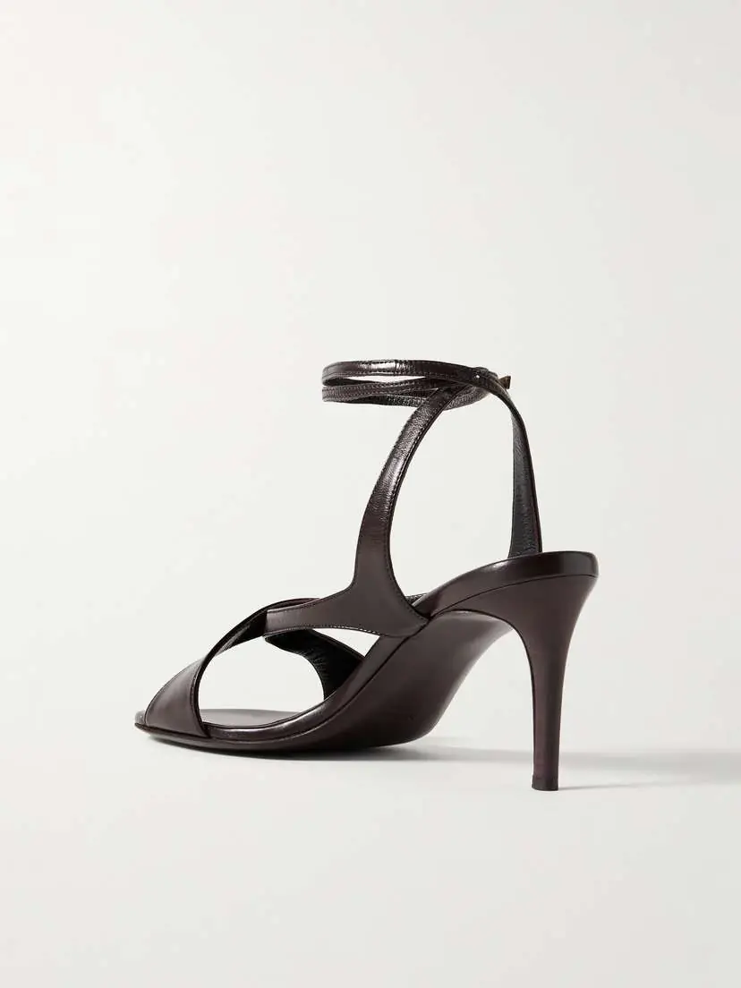 Khaite Liria Leather Sandals | Thumbnail 3 Khaite Liria Leather Sandals | Thumbnail 3