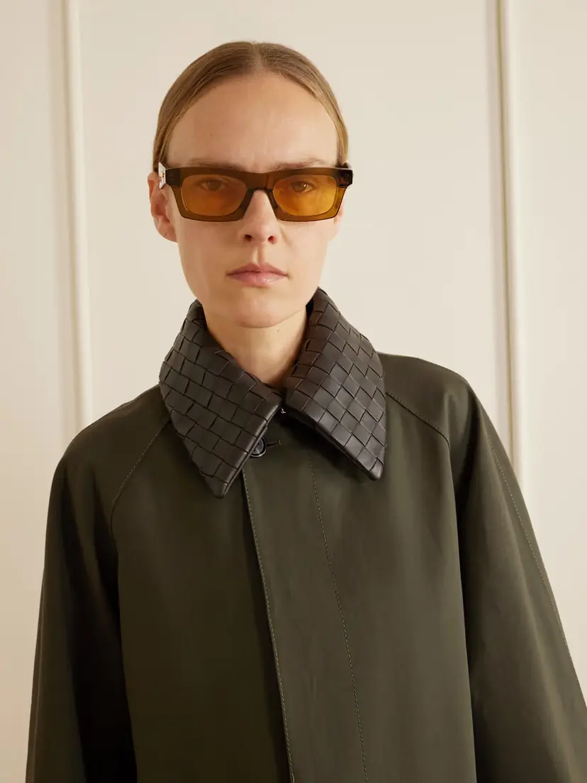 Bottega Veneta Eyewear Ribbon Square-frame Acetate Sunglasses | Thumbnail 2 Bottega Veneta Eyewear Ribbon Square-frame Acetate Sunglasses | Thumbnail 2