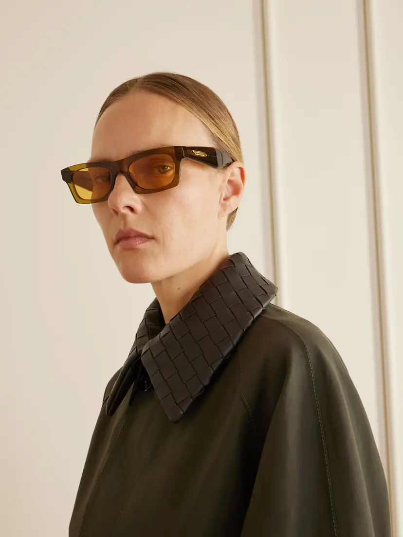 Bottega Veneta Eyewear Ribbon Square-frame Acetate Sunglasses | Thumbnail 4 Bottega Veneta Eyewear Ribbon Square-frame Acetate Sunglasses | Thumbnail 4
