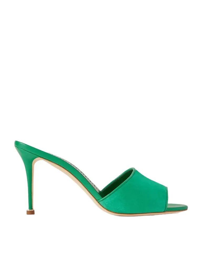 Larache 90 Suede Mules